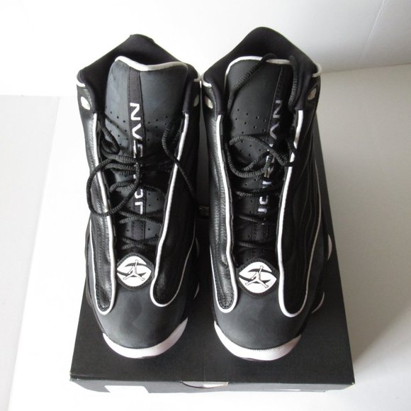 Jordan Pro Strong, Mid, Men's Size 10, Black/White/White, NEW - Picture 11 of 15